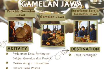 paket experience gamelan jawa
