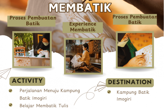 Paket Experience Membatik Jogja