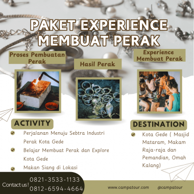 Paket Experience Membuat Perak jogja