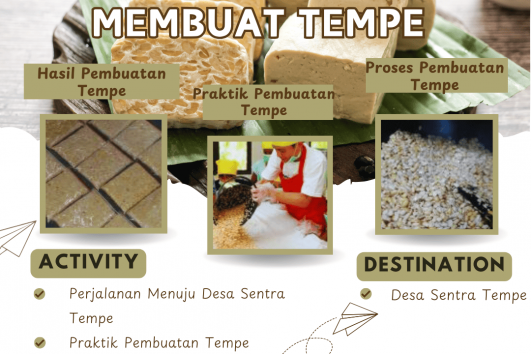 paket experience membuat tempe