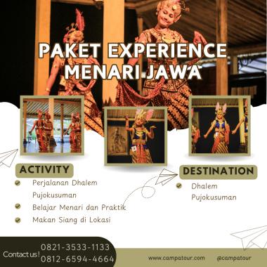 paket experience menari jawa