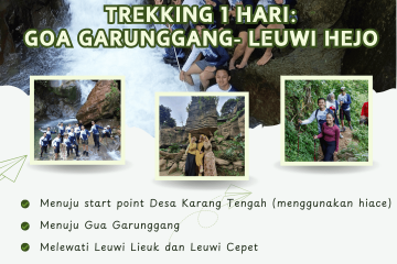 Trekking Sentul: Goa Garunggang dan Leuwi Hejo