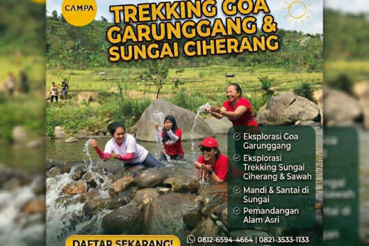 Trekking Goa Garunggang & Sungai Ciherang - Campa Tour