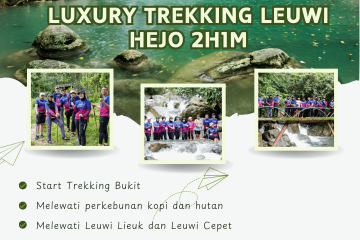 Trekking Leuwi Hejo 2H1M dan Menginap di Villa~ Sentul