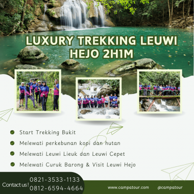 Trekking Leuwi Hejo 2H1M dan Menginap di Villa~ Sentul