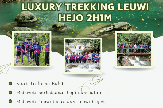 Trekking Leuwi Hejo 2H1M dan Menginap di Villa~ Sentul
