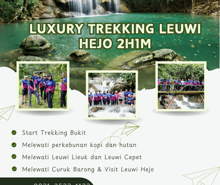 Trekking Leuwi Hejo 2H1M dan Menginap di Villa~ Sentul