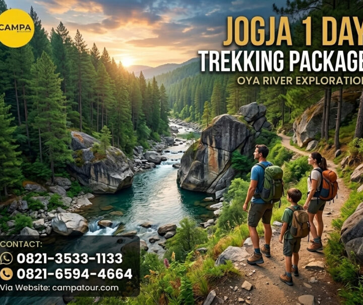 Paket Trekking Jogja 1 Hari Sungai Oya_Campa Tour