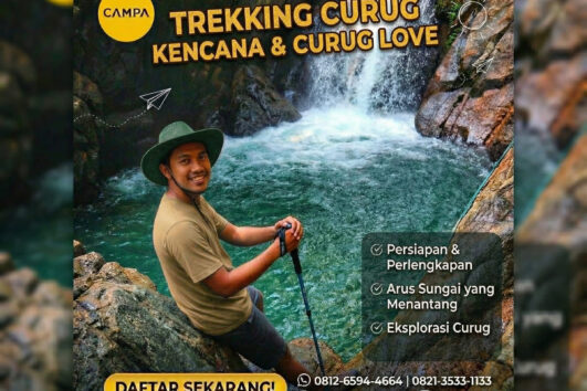Trekking Curug Kencana & Curug Love - Campa Tour