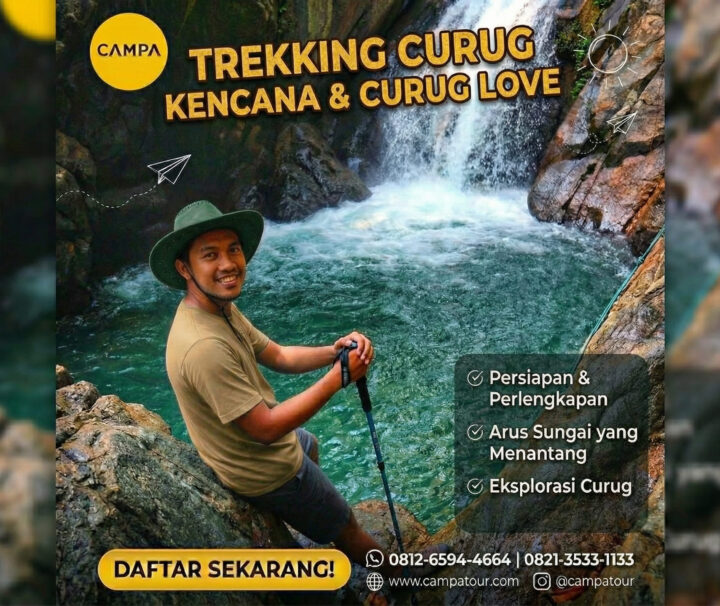 Trekking Curug Kencana & Curug Love - Campa Tour
