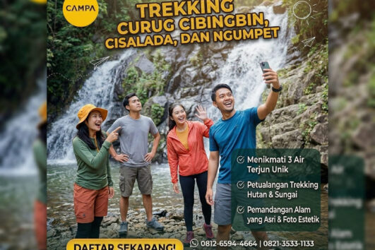 Trekking Curug Cibingbin, Cisalada dan Ngumpet