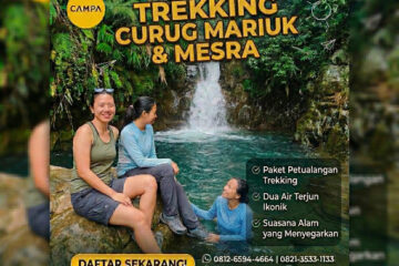 Trekking Curug mariuk & Curug Mesra - Campa Tour
