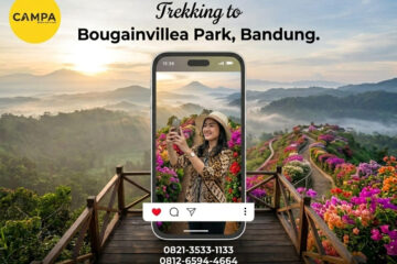 Trekking Taman Bougenville Bandung bersama Campa Tour (1)