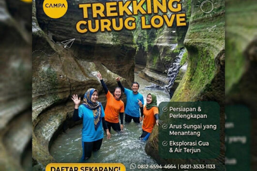 Trekking Curug Love - Campa Tour