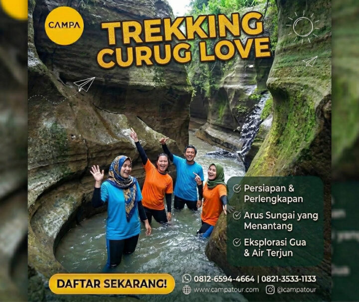 Trekking Curug Love - Campa Tour
