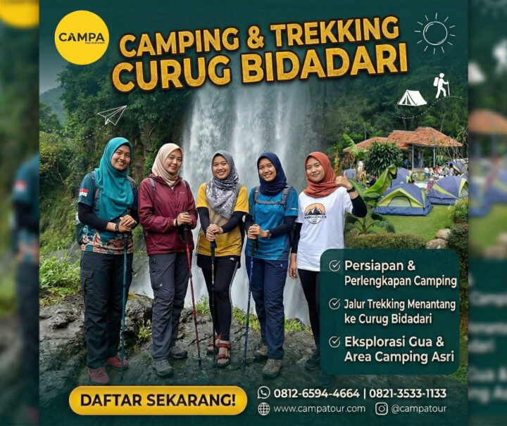 Camping dan Trekking Curug Bidadari - Campa Tour