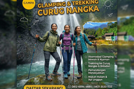 Glamping & Trekking Curug Nangka - Campa Tour