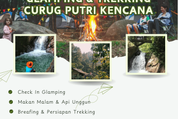 Glamping & Trekking Curug Putri Kencana