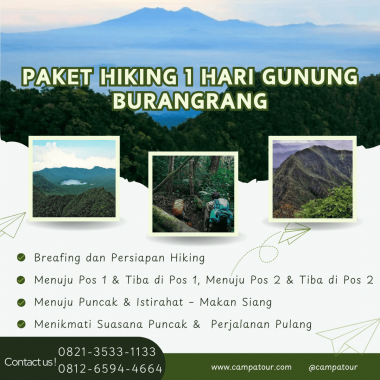 Paket Hiking Gunung Burangrang