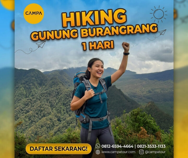 Paket Hiking Gunung Burangrang 1 Hari - Campa Tour (2)