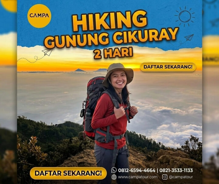 Paket Hiking Gunung Cikuray 2 Hari 1 Malam (2H1M) - Campa Tour