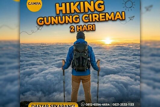 Paket Hiking Gunung Ciremai 2 Hari 1 Malam (2D1N)