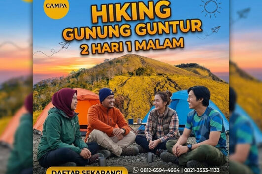 Paket Hiking Gunung Guntur 2 Hari 1 Malam (2H1M) - Campa Tour