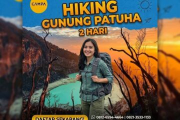 Paket Hiking Gunung Patuha 2 Hari 1 Malam (2H1M) - Campa Tour