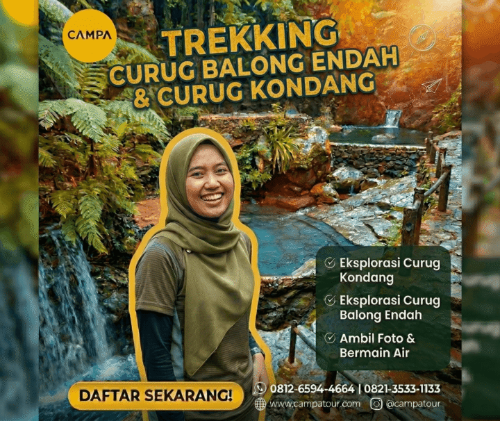 Trekking Curug Balong Endah dan Curug Kondang _ Campa Tour (1)