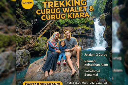 Trekking Curug Walet dan Curug Kiara