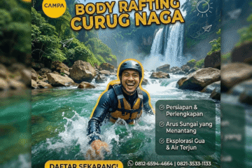Body Rafting Curug Naga -- Campa Tour (1)