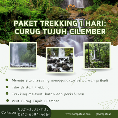 Trekking Curug Tujuh Cilember