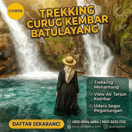 Trekking Curug Kembar Batulayang - Trekking Sentul bersama Campa Tour