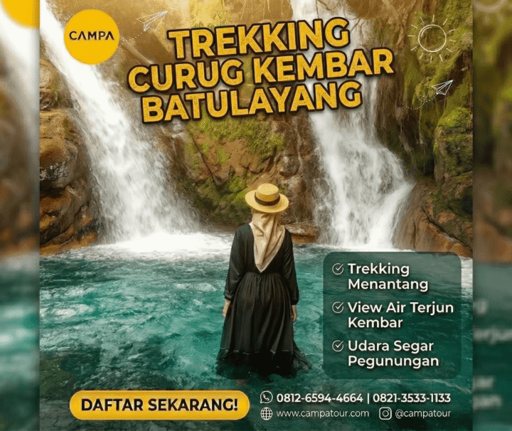 Trekking Curug Kembar Batulayang - Campa Tour (1)