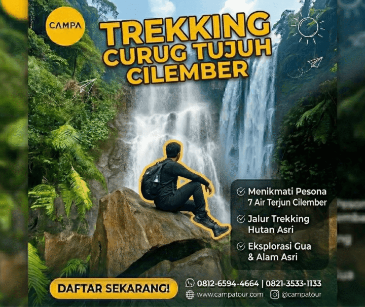 Trekking Curug Tujuh Cilember - Campa Tour (1)
