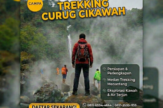 Trekking Curug Cikawah