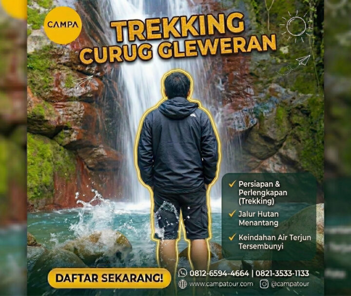 Trekking Curug Gleweran - Campa Tour