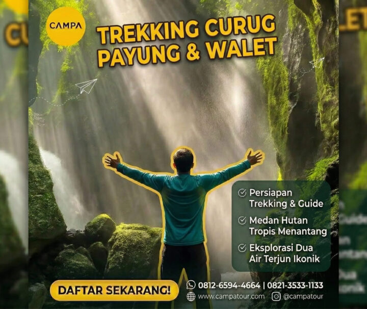 Trekking Curug Payung & Curug Walet - Campa Tour