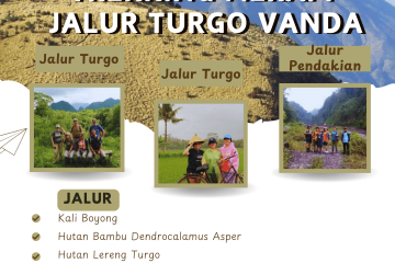 trekking merapi Jalur Turgo VANDA