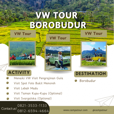 vw tour borobudur