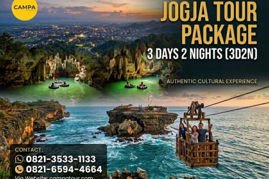 Paket Tour Jogja 3 Hari 2 Malam (3H2M) - CAMPA TOUR