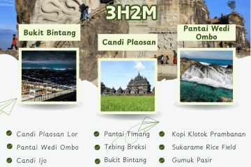 Paket Tour Jogja 3 Hari 2 Malam (3H2M)