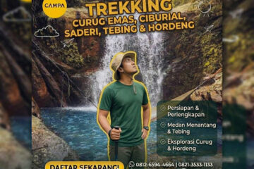 Trekking Curug Emas, Curug Ciburial, Curug Saderi, Curug Tebing dan Curug Hordeng - Campa Tour