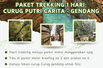 Trekking Curug Putri Carita Dan Curug Gendang