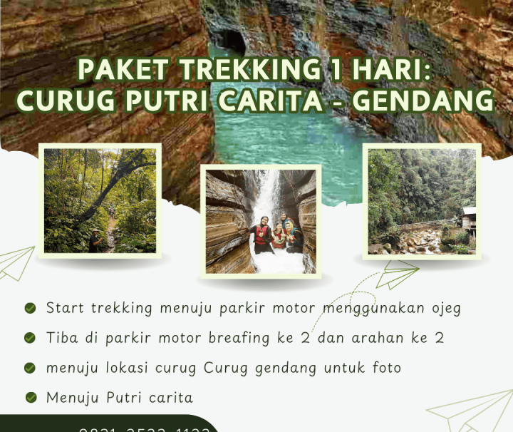 Trekking Curug Putri Carita Dan Curug Gendang