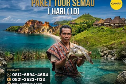 Paket Tour Pulau Semau 1 Hari bersama Campa Tour
