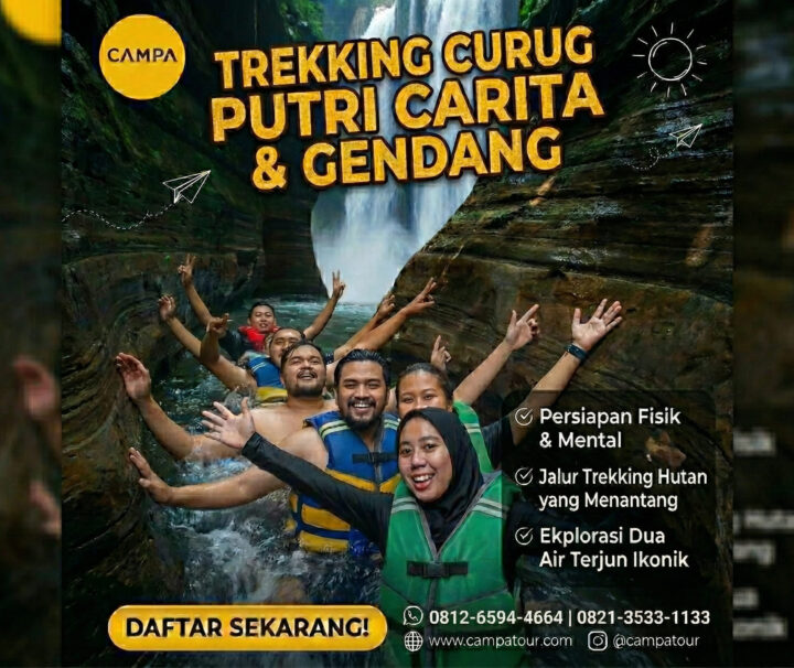 Trekking Curug Putri Carita & Gendang - Trekking bersama Campa Tour