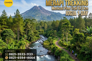 Trekking Merapi Turgo Rute Calliandra Panjang 6,2 km - CAMPA TOUR
