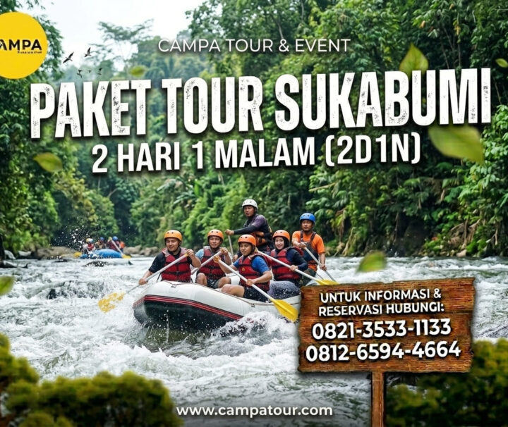 Paket Tour Sukabumi 2 Hari 1 Malam (2H1M)- Rafting Citarik dan Kampung Ciptagelar_Campa Tour