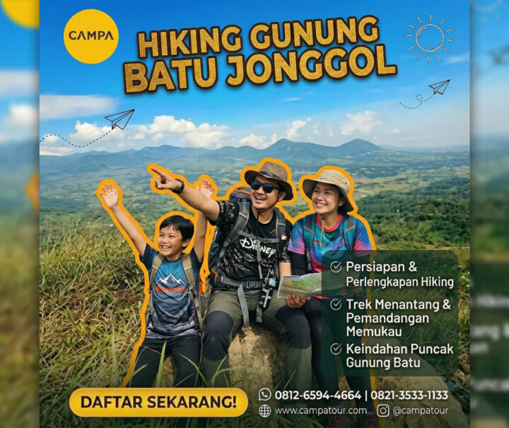 Paket Hiking Gunung Batu Jonggol - Campa Tour